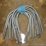 Dozen U bolts 6-1/2