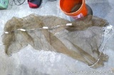 Seine fish net approx. 4' x 8'.