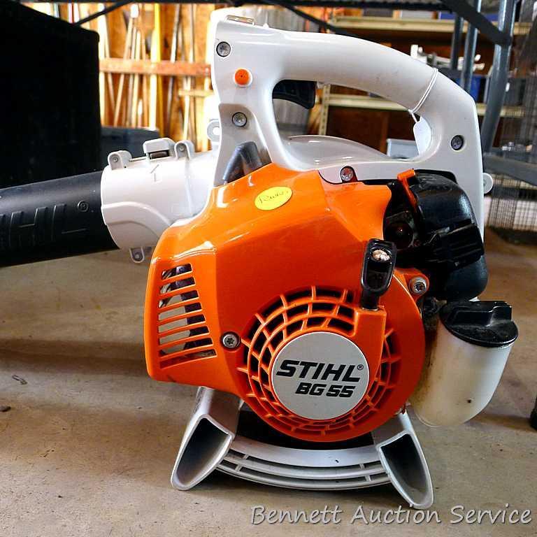 Stihl BG55 Leaf And Lawn Blower Starts And Runs Proxibid, 60 OFF