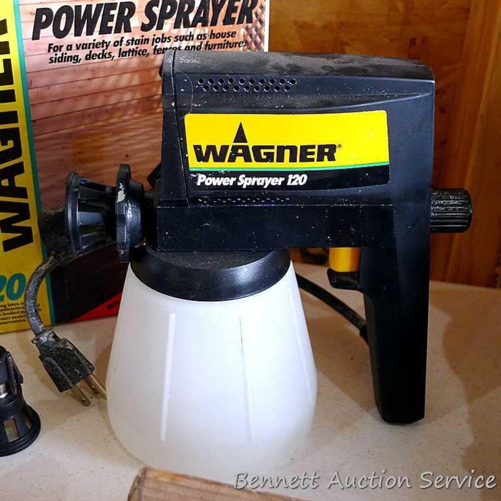 Wagner Power Sprayer 120 with box 