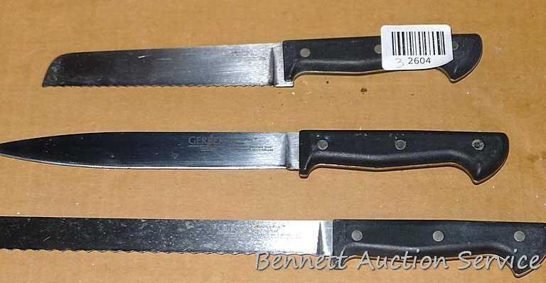 Three Gerber Balance Plus knives include a 9-1/2" | Proxibid
