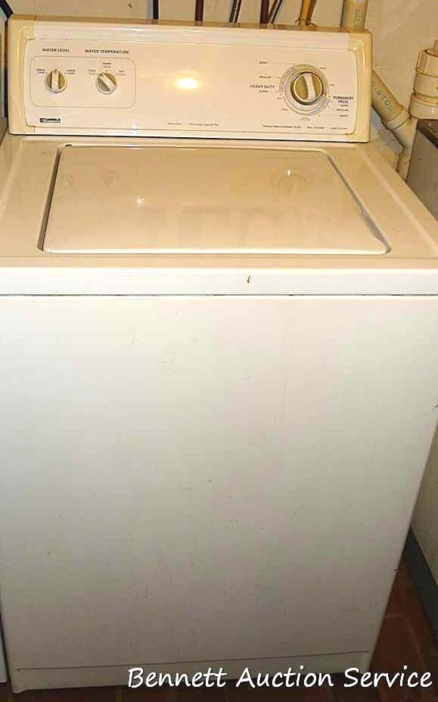Kenmore heavy duty extra large capacity plus washing machine is Model  110.26292692. Washer has been | Estate & Personal Property Personal  Property | Online Auctions | Proxibid