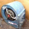 Brundage furnace fan labeled PW D8 600. Outside dimensions are 12