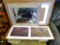 Kevin Daniel bear print with wooden frame, Terry Doughty 