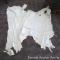 Two pieces of nice tanned leather cow hide are approx 70