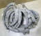 Enough horseshoes for two and a half horses. Larger ones about 5