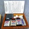 No shipping. Birchwood Casey muzzle loader barrel & stock finishing kit in authentic plum brown.