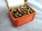 Hornady 22 cal. 45 grain .224 Hornet bullets. Box is opened but look pretty full. Box marked #2230.