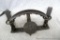 Oneida Newhouse ATC No. 14 US Government animal trap has offset jaws with teeth and is marked