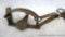 S. Newhouse Oneida Community No. 4 animal trap with offset jaws and a patent date of Sept 26.11. Has