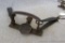 Seller's note on this states 'Newhouse trap with hand forged springs, straight link chain'. Double