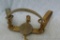 Triumph Trap Co. No. 42 Ranger double long spring animal trap with nice deep markings on pan.