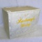 Retro Hartway's Dairy cooler box. Was made by Muckle MFG. Co. Stands aprox 17