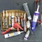 Locktite Subfloor caulk; Quad OSI window, door and siding sealant; and some caulk guns. All tubes