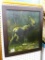 Nice looking moose print with complementary frame is about 21