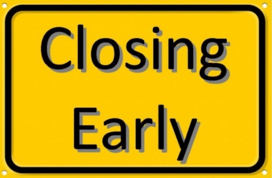 3:00 p.m. is when the first lots close on Sunday, August 22nd. Early closing, don't miss out.