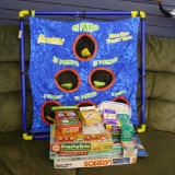 Great collection of games including Sorry, Jenga, Monopoly, Family Fued and various card games and
