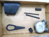 Mosin Nagant 2-compartment oil/alkali solvent bottle from Military issue rifle cleaning kit looks to