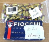 43 rounds of .45 ACP with polymer coated bullets; 10 rounds Fiocchi .45 Auto 230 gr. FMJ ammunition.