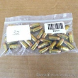 30 rounds of Winchester .380 ACP flat nose and 2 Hornady hollow point ammunition.