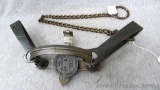 Oneida Newhouse ATC No. 3 animal trap with nice raised lettering on cast pan. Has about 2' of