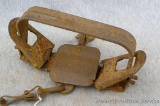 Triumph Kangaroo No. 3 animal trap. Chain is 18