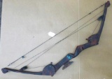 Early vintage compound bow believed to be an Allen because of accompanying handwritten note.