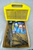 Bosch & Tapcon masonry drill bits NIP; other masonry bits and twist bits. Longest is 12