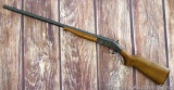 New England Firearms Pardner 12 gauge top break shotgun has a 27-1/2