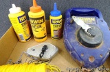 Large Irwin Strait-Line chalk line measures aprox. 6-1/2 x 10 1/2