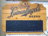 Leinenkugel's Beers chalkboard sign is about 24