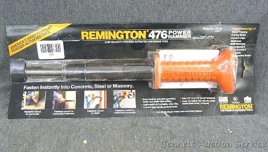 Remington model 476 Power Hammer, Fastening Tool measures approx.. 13-1/2" x 3"
