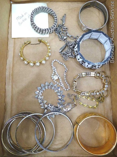 Southwest style cuff bracelet, charm bracelet, sparkly bracelets, bangles, more. One made in British