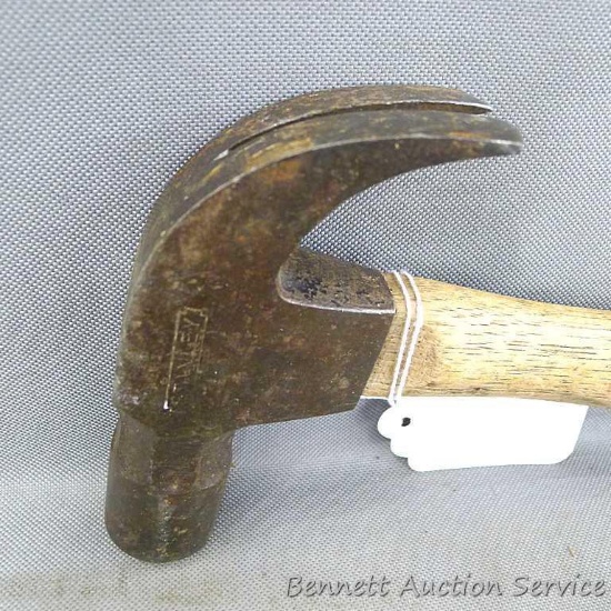 Stanley Bell System claw hammer is 13" long.