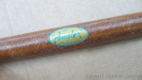 The Angler telescoping fly fishing rod measures just over 15' long when extended. Made in Warren