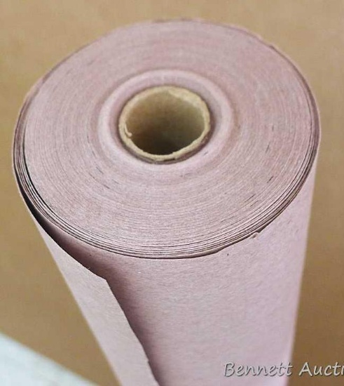 3' wide roll of kraft paper. Roll about 1-1/4" thick from tube it's wrapped on.