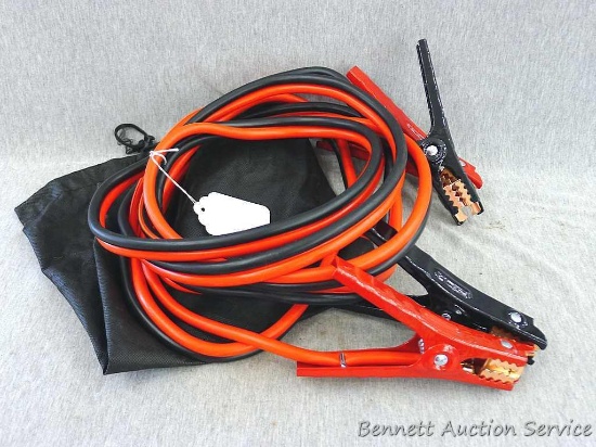 Set of very nice jumper cables, Cable measures approx.. 15' long and look to be barely used if at