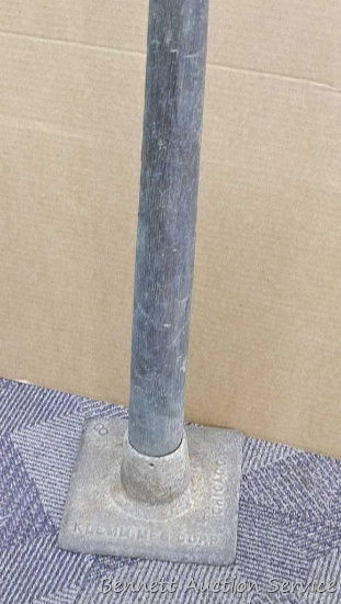 8" Klemm Mfg tamper stands 43" long.