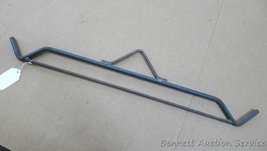 Gambrel hook is 29" wide.