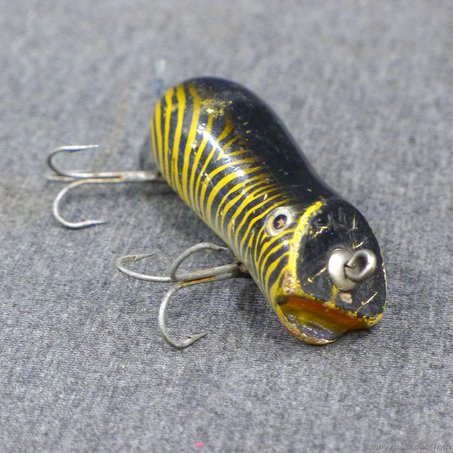 SHAKESPEARE SWIMMING MOUSE WOOD FISHING LURE