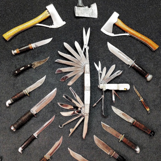 Knife Collections of G.A. Miller and Others