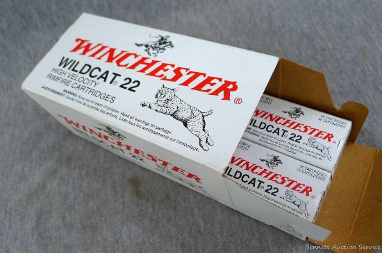 500 round Winchester Wildcat .22 LR high velocity cartridges