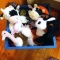 Stuffed toys and dolls including ostrich, dog, cows, lizard, and lots more. Brands include In The