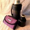 Thermos and Arctic Zone thermal lunch bag to keep your food cold.