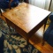 Retro little end table with drawer that has dovetailing; measures 26