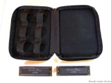 Hohner Hoodoo Blues harmonica's, C & D, both fit in a carrying case.