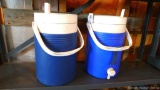 Two Coleman one gallon jugs in good shape.