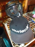 Hurley X youth cap & JT paintball face mask.