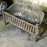Cast iron fireplace grate; measure 24