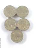 Five Indian head/buffalo nickels turned into button covers. Really cool pieces to jazz up your